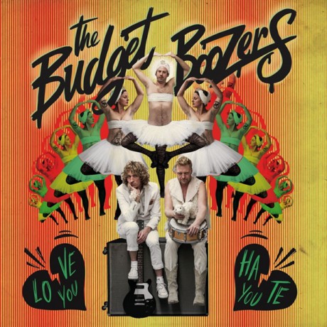 BUDGET BOOZERS "Love You, Hate You" LP+DC