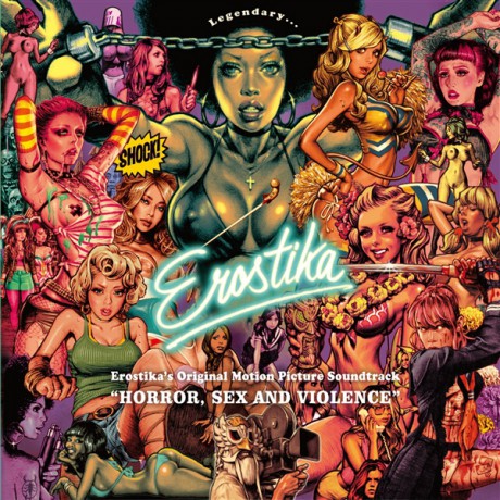 Erostika! Horror, Sex and Violence (V.A.) LP (purple)