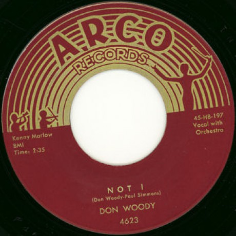 DON WOODY "Not ! / Red Blooded American Boy" 7"