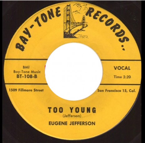 EUGENE JEFFERSON "I WON'T CRY NO MORE/ TOO YOUNG" 7"