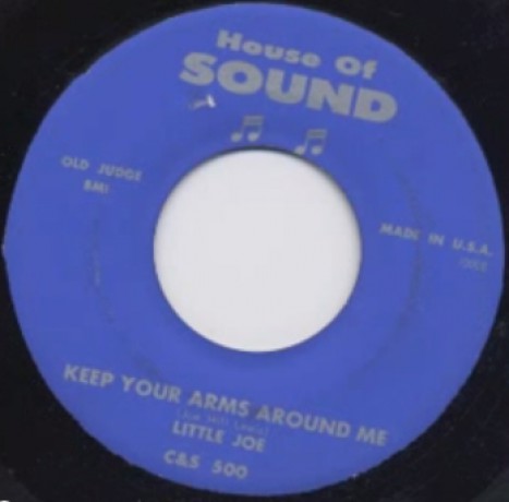 LITTLE JOE (HILL LOUIS) "KEEP YOUR ARMS AROUND ME/ GLAMOUR GIRL" 7"