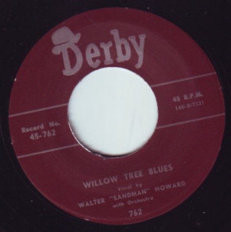Walter "Sandman" Howard ‎"Cuttin´Out / Willow Tree Blues" 7"