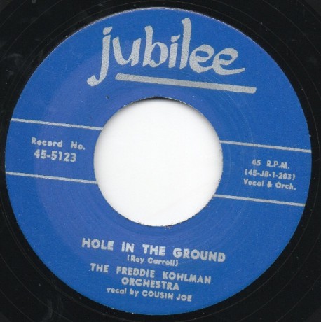 PINEY BROWN "OOH YOU BRING OUT THE WOLF IN ME" / FREDDIE KOHLMAN ORCH. "HOLE IN THE GROUND" 7"