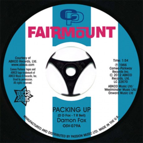 Damon Fox "Packing Up" / Eddie Jones "Give Me Good Loving" 7"