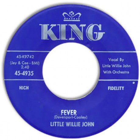 LITTLE WILLIE JOHN "FEVER / UH UH BABY" 7"