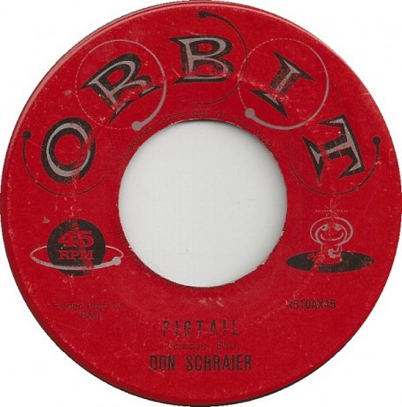 Don Schraier "Pigtail" / Ray Agee "From Now On" 7"