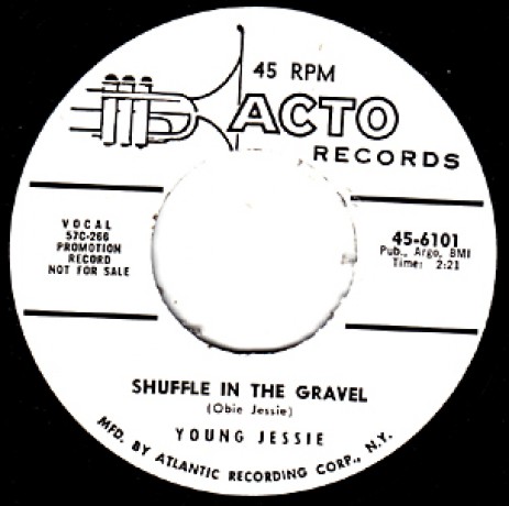 YOUNG JESSIE "SHUFFLE IN THE GRAVEL/Make Believe" 7"