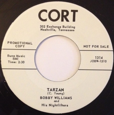 BOBBY WILLIAMS "TARZAN/IF DREAMS COME TRUE" 7"