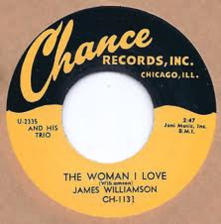 JAMES WILLIAMSON "THE WOMAN I LOVE/HOMESICK" 7"