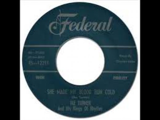IKE TURNER "DO YOU MEAN IT/ SHE MADE MY BLOOD RUN COLD" 7"
