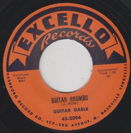 VINCE MONROE "GIVE IT UP" / GUITAR GABLE "GUITAR RHUMBO" 7"