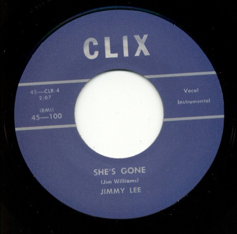 JIMMY LEE "She's Gone / Baby, Baby,Baby" 7"