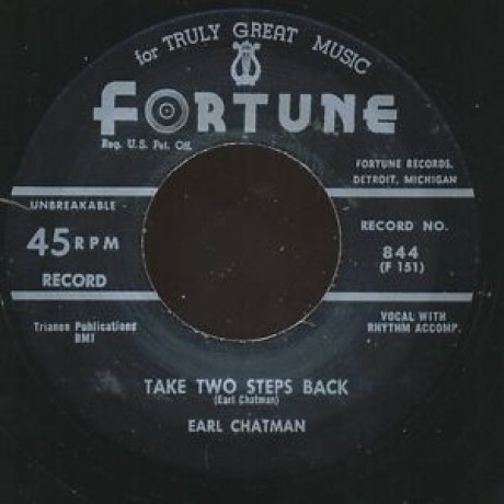 EARL CHATMAN "TAKE TWO STEPS BACK/ LOVING YOU BABY" 7"