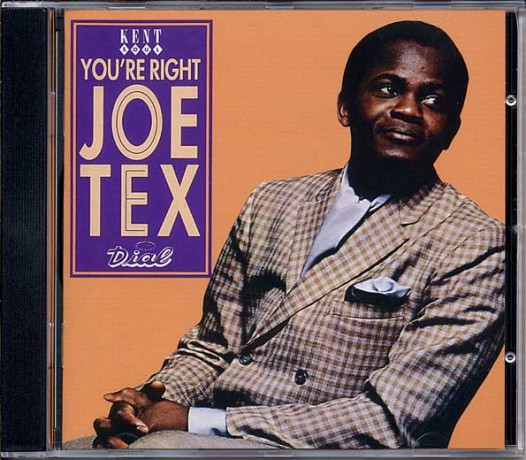 JOE TEX "YOU'RE RIGHT" CD