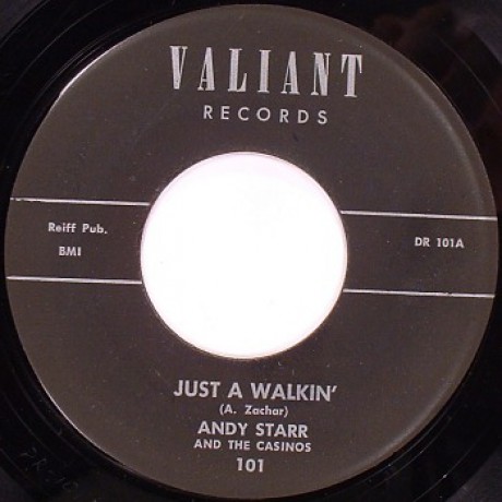 ANDY STARR "Just A Walkin'/ Cruel World" 7"