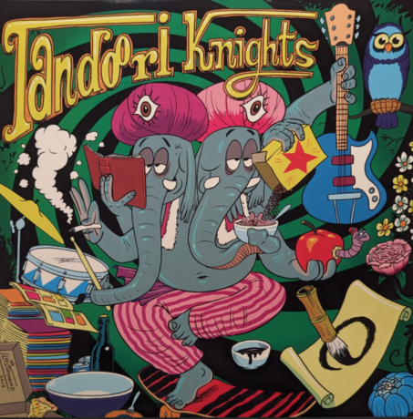 TANDOORI KNIGHTS / MIRANDA & THE BEAT / BLACK LEATHER ROSE split LP