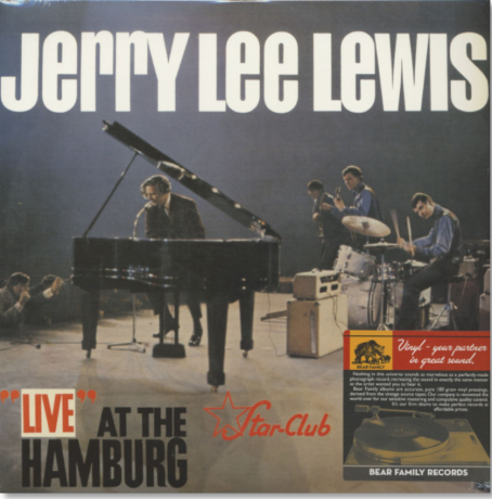 JERRY LEE LEWIS "LIVE AT THE STARCLUB" LP