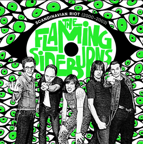 FLAMING SIDEBURNS "Scandinavian Riot" LP