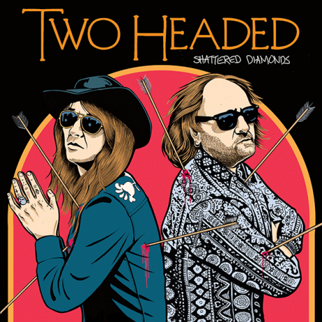 TWO HEADED "Shattered Diamonds" 10"