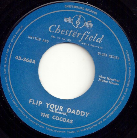 COCOAS "FLIP YOUR DADDY/ OOOOO! OOOOO!" 7"