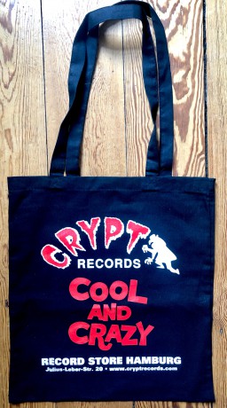 CRYPT TOTE BAG - black