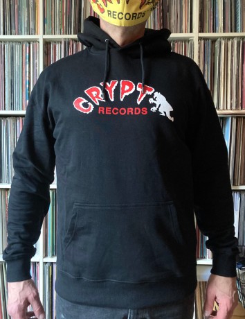 BLACK CRYPT HOODIE