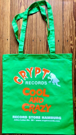CRYPT TOTE BAG - green