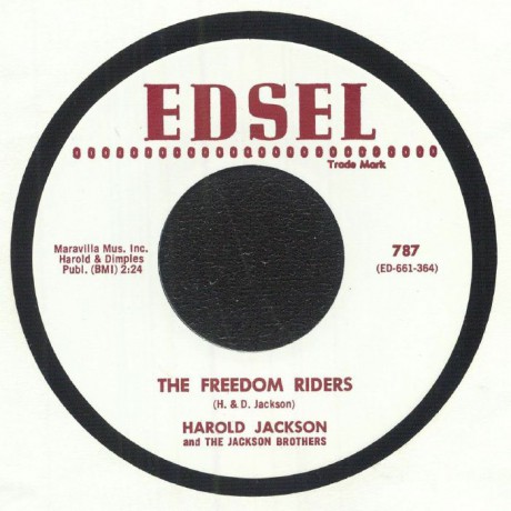 HAROLD JACKSON "The Freedom Riders/Travelin'" 7"
