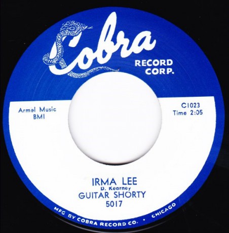 GUITAR SHORTY "IRMA LEE / YOU DON’T TREAT ME RIGHT" 7"