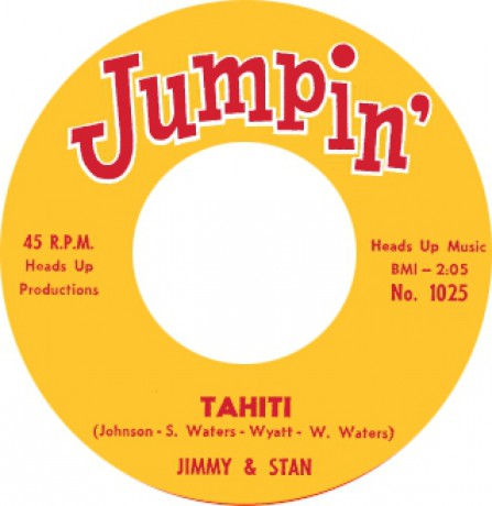 JIMMY & STAN "TAHITI" / ‘BABY‘ EARL & THE TRINIDADS "BACK SLOP" 7"