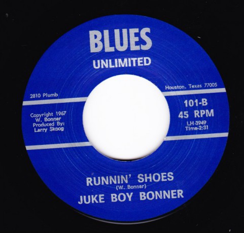 JUKE BOY BONNER "RUNNIN’ SHOES / YAKIN’ IN MY PLANS" 7"