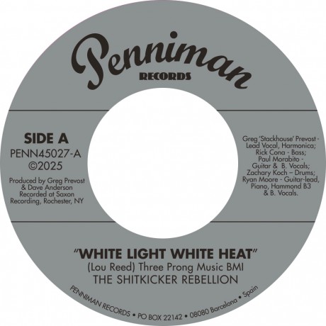 SHITKICKER REBELLION "White Light White Heat / 99th Floor" 7"