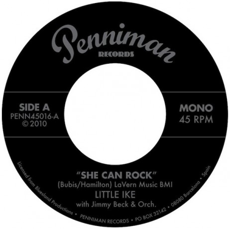 LITTLE IKE / EARL GAINES "SHE CAN ROCK"