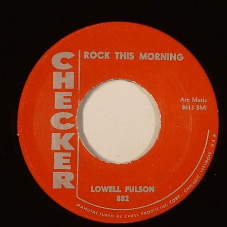 Lowell Fulson "Rock This Morning/Eddy Ware ‎"Lima Beans" 7"