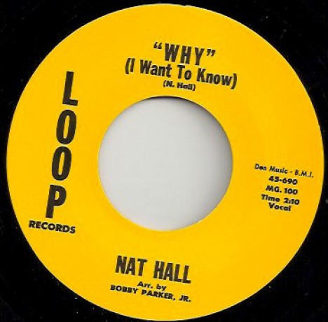 NAT HALL "WHY / YOU DON’T KNOW" 7"