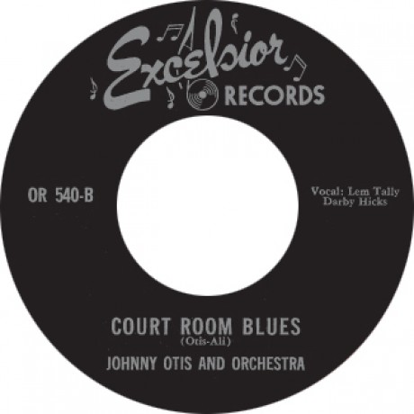 FOUR BLUEBIRDS "MY BABY DONE TOLD ME" / JOHNNY OTIS "COURT ROOM BLUES" 7"