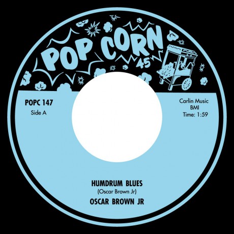 OSCAR BROWN JR "Humdrum Blues / Sixteen Tons" 7"