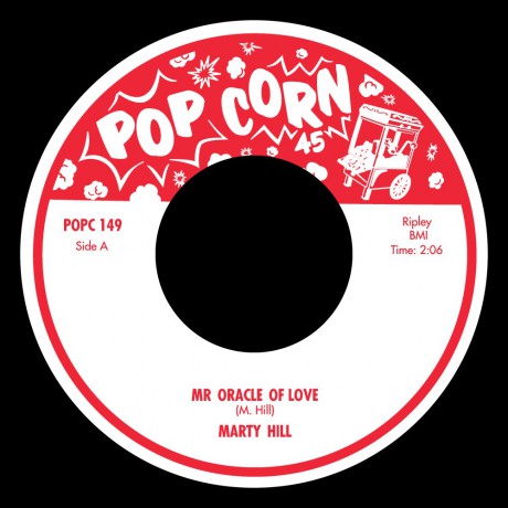 MARTY HILL "Red Lips / Mr Oracle Of Love" 7"