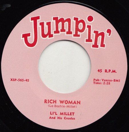 LI’L MILLET "RICH WOMAN" / BILL PARKER "SWEET POTATO" 7"