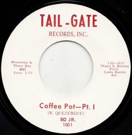 BO JR. "COFFEE POT PT. 1 / COFFEE POT PT. 2" 7"