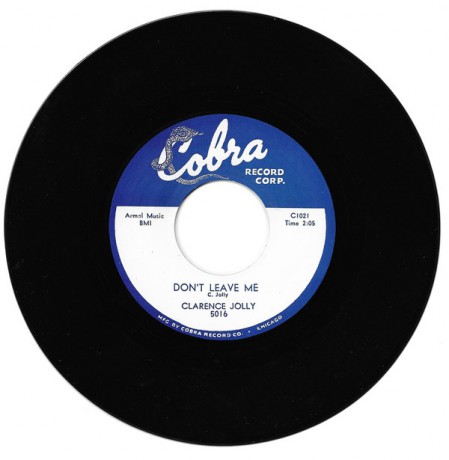 CLARENCE JOLLY "DON’T LEAVE ME / CHANGING LOVE" 7"