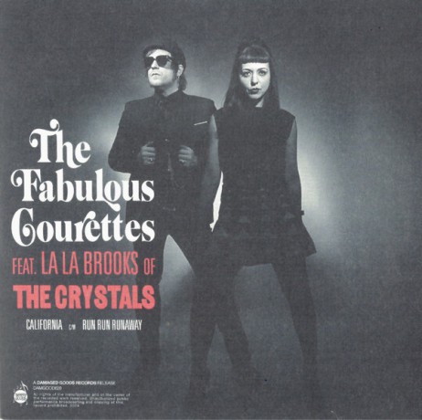 COURETTES FEAT. LA LA BROOKES "CALIFORNIA" 7"