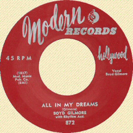 BOYD GILMORE "ALL IN MY DREAMS / TAKE A LITLLE WALK WITH ME" 7"