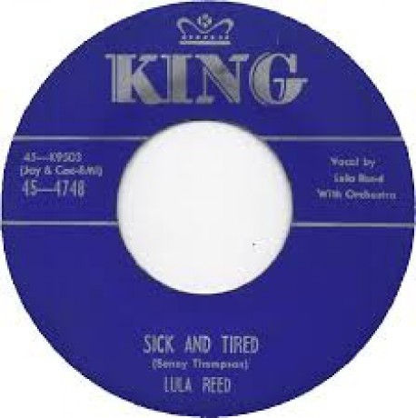 LULA REED "SICK & TIRED / ROCK LOVE" 7"