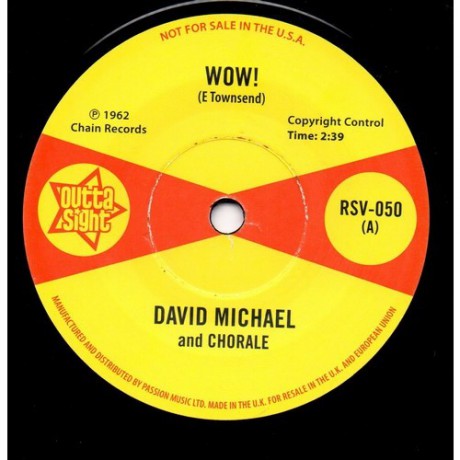 DAVID MICHAEL "Wow!" / HANK LEVINE "Image (Part 1)" 7"