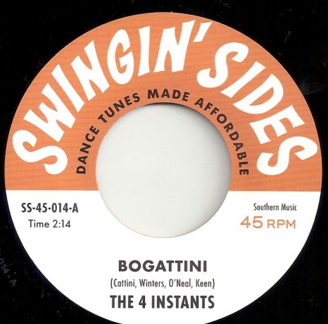 FOUR INSTANTS "Bogatini" / THE CREEP "The Whip" 7"