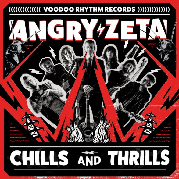 ANGRY ZETA "Chills And Thrills" LP+DC