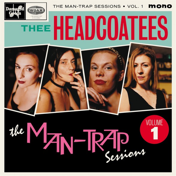 HEADCOATEES "The Man-Trap Sessions Vol. 1" 7"