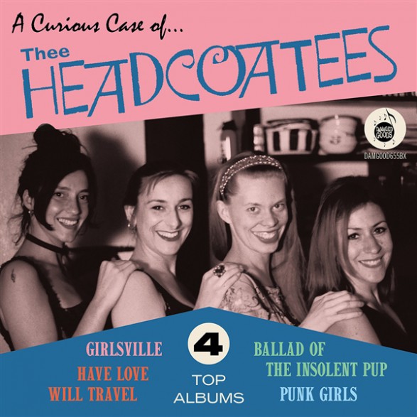 HEADCOATEES "A Curious Case Of..." 4-CD-Box