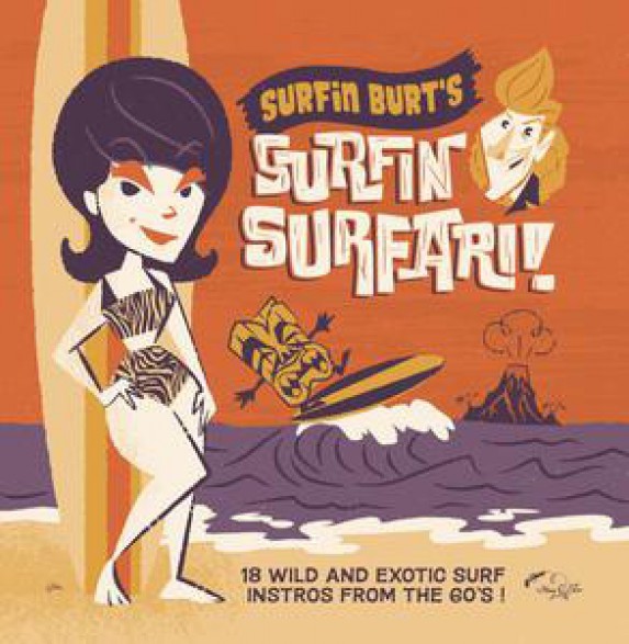 SURFIN BURT’S SURFIN SURFARI! LP
